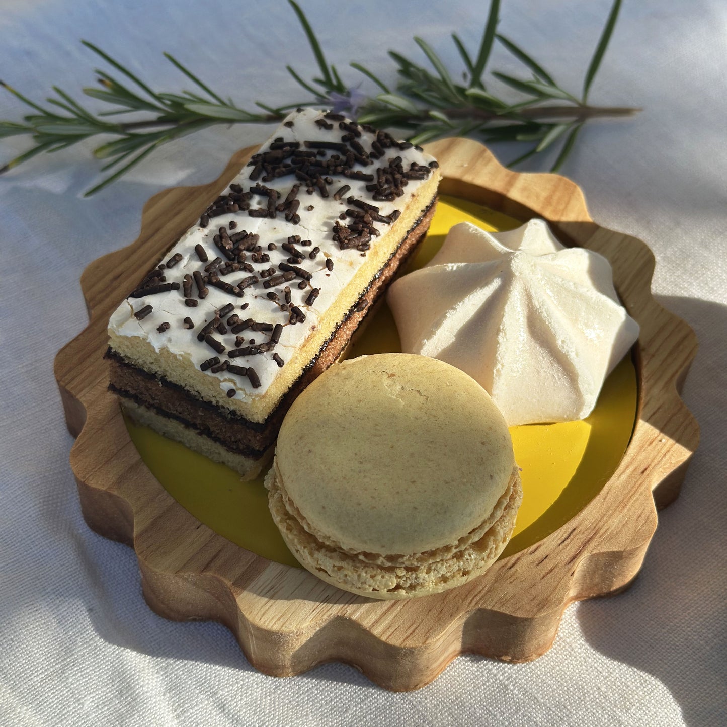 Vide-poche de cuisine "Tartelette citron"